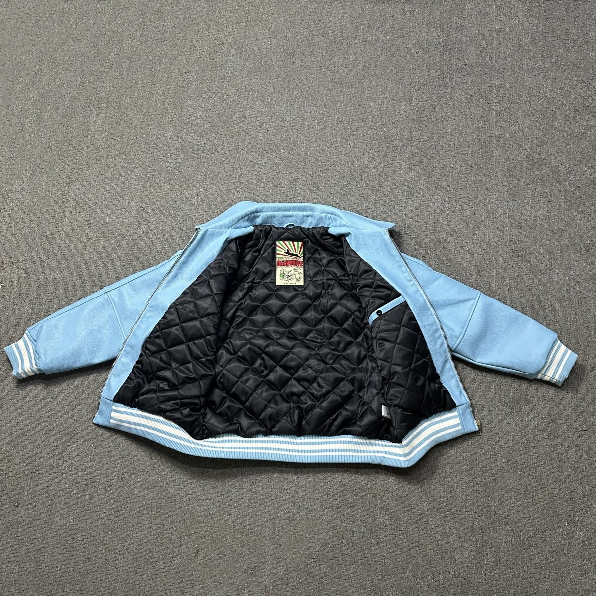 CORTEIZ Alcatraz American rétro  Blouson en cuir