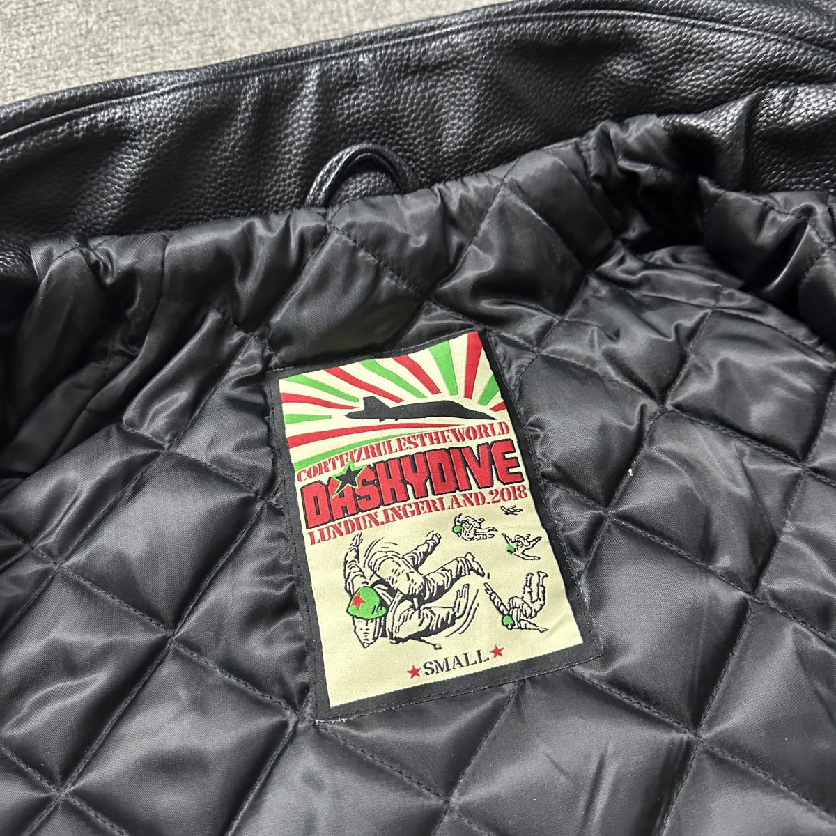 CORTEIZ Alcatraz American rétro  Blouson en cuir