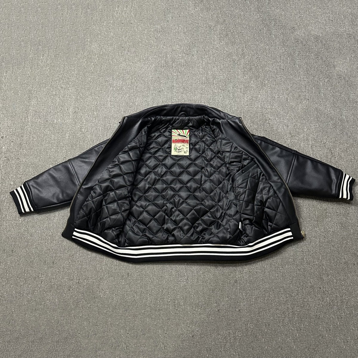 CORTEIZ Alcatraz American rétro  Blouson en cuir