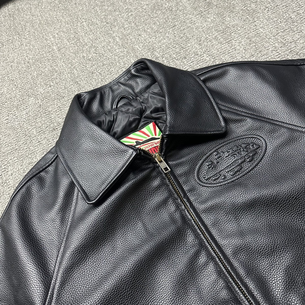 CORTEIZ Alcatraz American rétro  Blouson en cuir